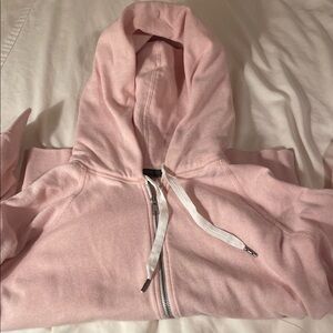 J. Crew Pink Hoodie Sweatshirt